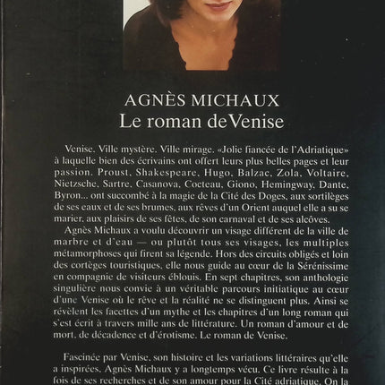 Le roman de Venise - Agnès Michaux - Livre