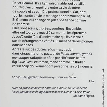 Trois voeux - Liane Moriarty - Livre