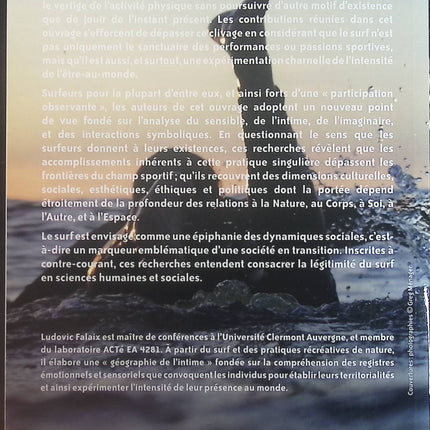 Surf à contre-courant - Une odyssée scientifique - Ludovic Falaix - Livre