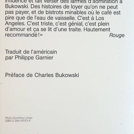 Demande à la poussière - John Fante - Livre