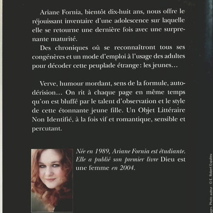 Dernière morsure - Ariane Fornia - livre