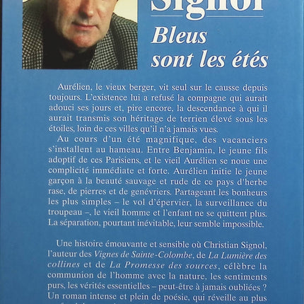 Bleus sont les étés - Christian Signol - livre