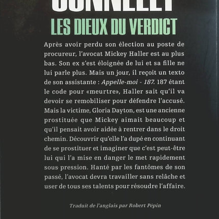 Les Dieux du verdict - Michael Connelly - livre