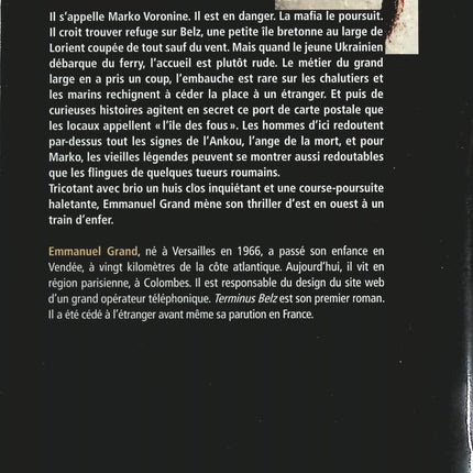 Terminus Belz - Emmanuel Grand - Livre
