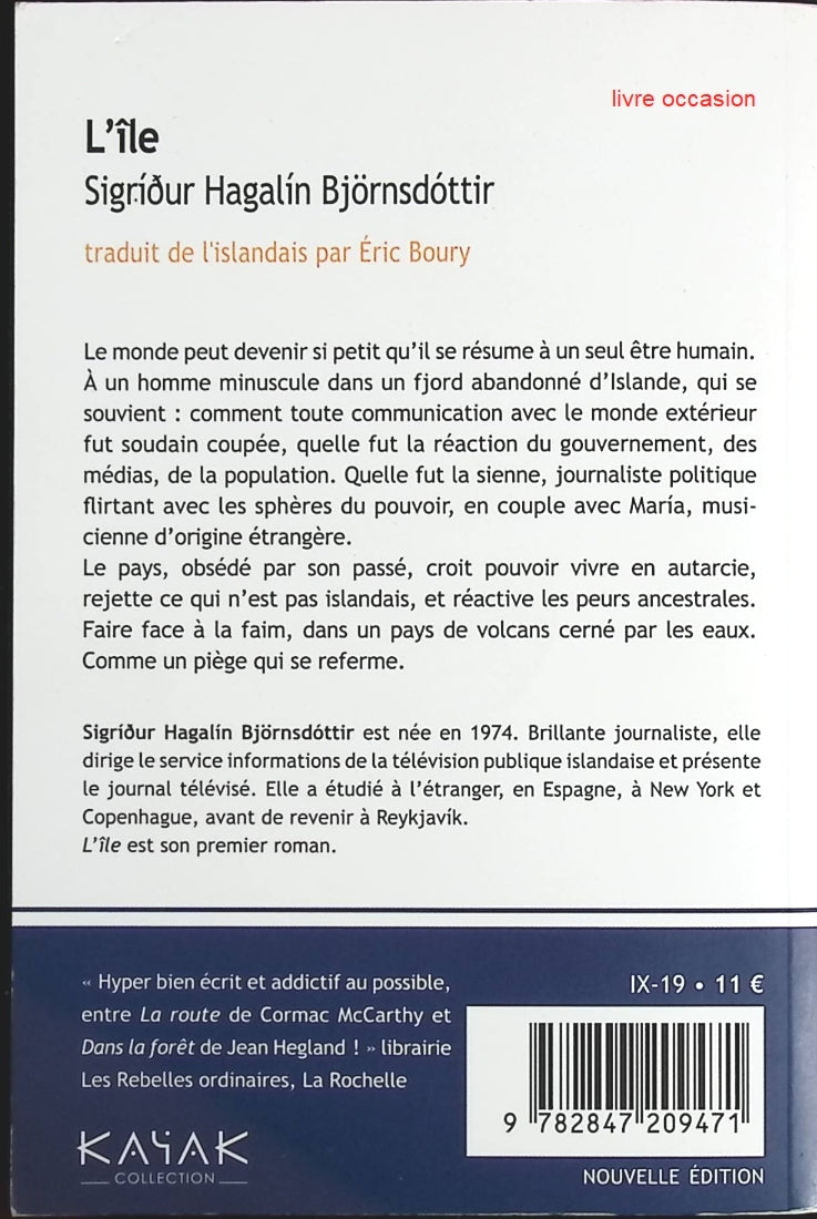 L'île - Sigríður Hagalín Björnsdóttir - Livre
