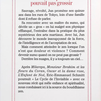 Le sumo qui ne pouvait pas grossir - Éric-Emmanuel Schmitt - livre