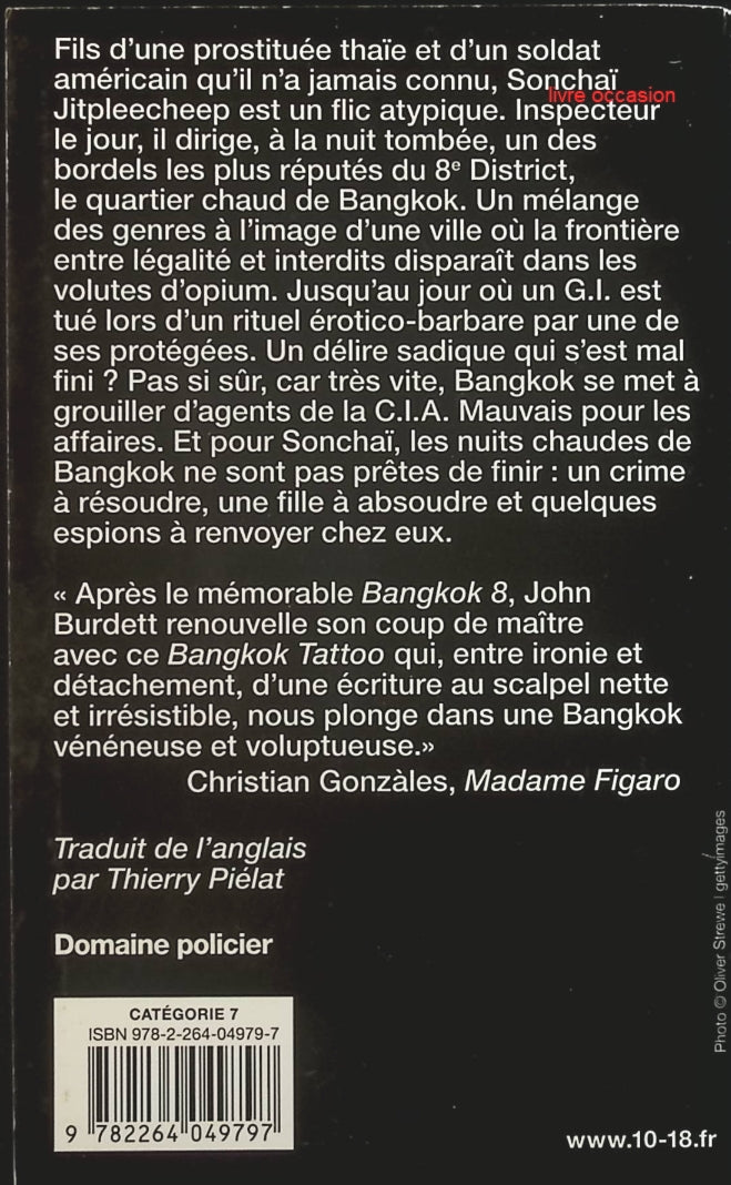 Bangkok Tattoo - John Burdett - Livre