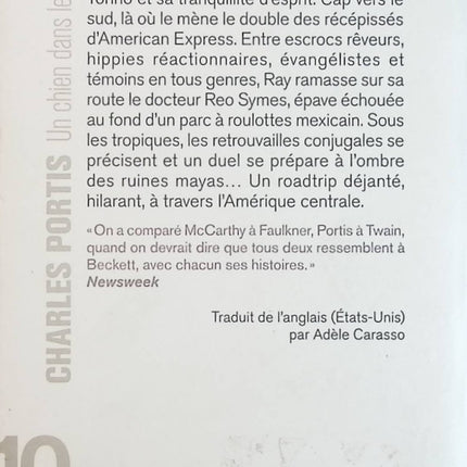 Un chien dans le moteur - Charles Portis - Livre