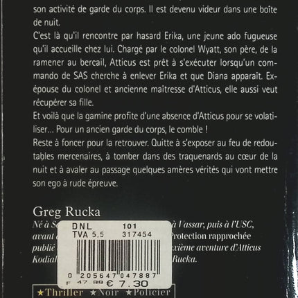 La Pire des trahisons - Greg Rucka - Livre