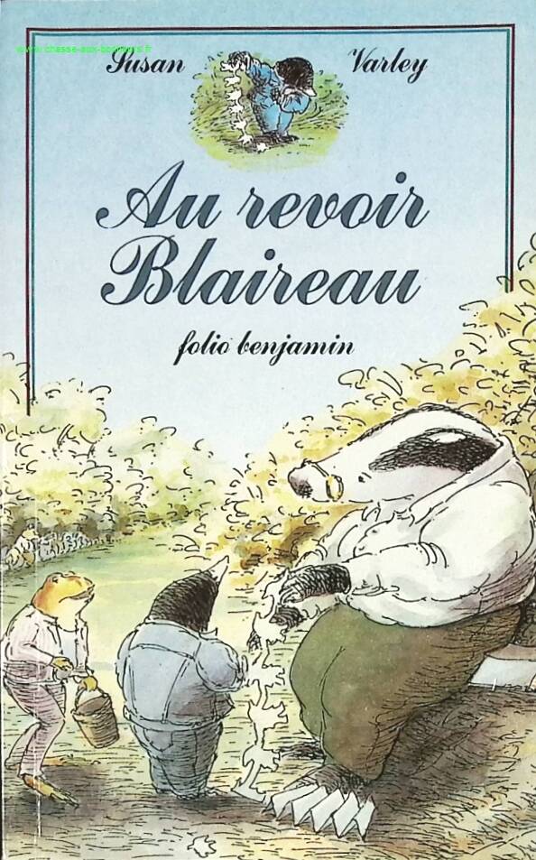 Goodbye, Badger - Susan Varley - book