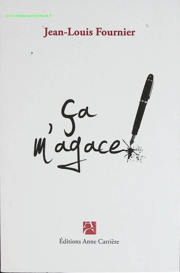 Ça m'agace - Jean-Louis Fournier - livre