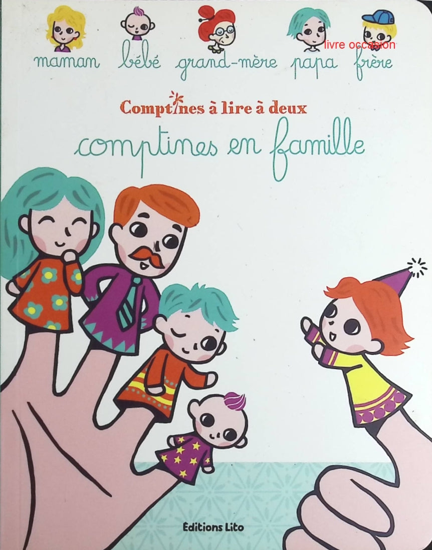 Comptines à lire à deux - Comptines en famille - Chiaki Miyamoto - livre