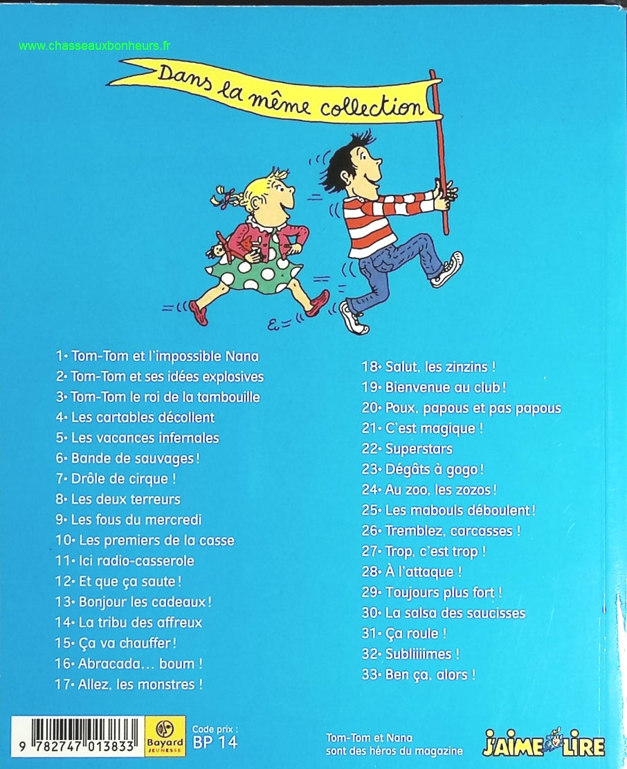 Tom-Tom et nana, tome 5 - Les vacances infernales - Bernadette Després - livre BD