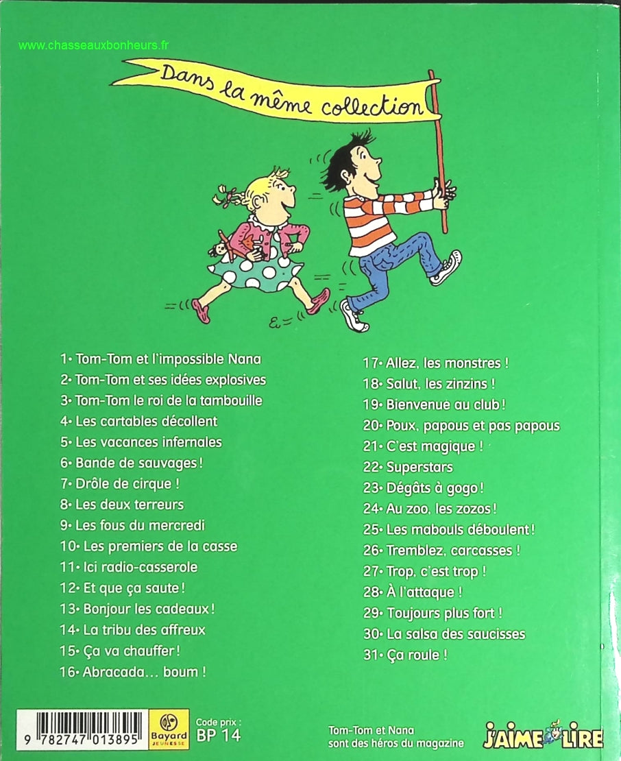 Tom-Tom et nana, tome 11 - Ici radio-casserole - Bernadette Després - livre BD