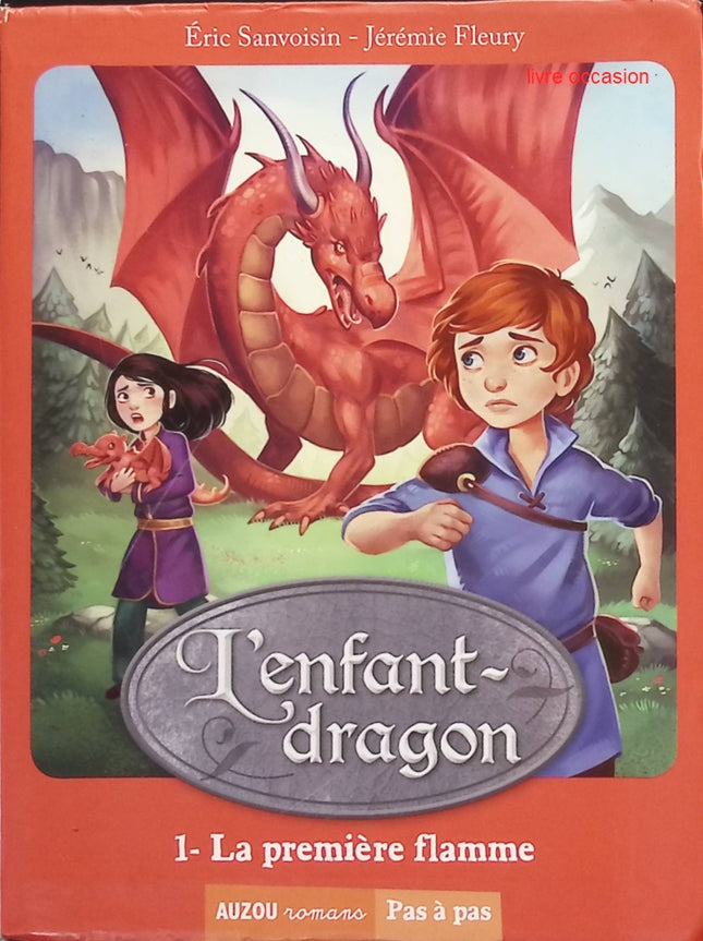 L'enfant-dragon, tome 1 : La première flamme - Éric Sanvoisin Jérémie Fleury - livre