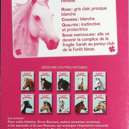 Le Club Des Poneys Tome 5 - La Protégée De Neige - livre