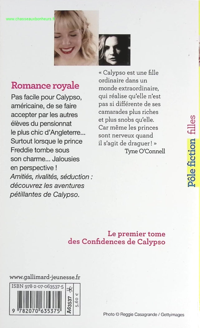 Les confidences de Calypso - Romance royale tome 1 - Tyne O'Connell - livre