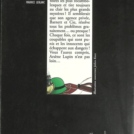 Arsène lupin - l'agence barnett et cie - Maurice Leblanc - livre