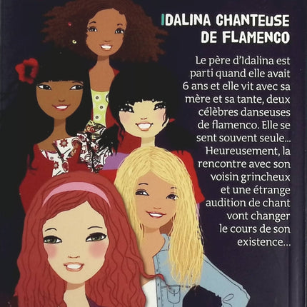 Kinra girls - Idalina chanteuse de flamenco - Moka, Anne Cresci - livre