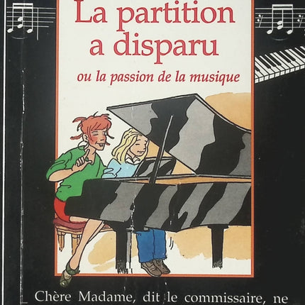 Partition a disparu - Jacqueline Pierre - Livre