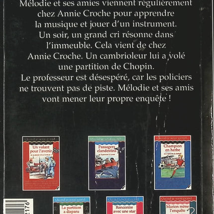 Partition a disparu - Jacqueline Pierre - Livre