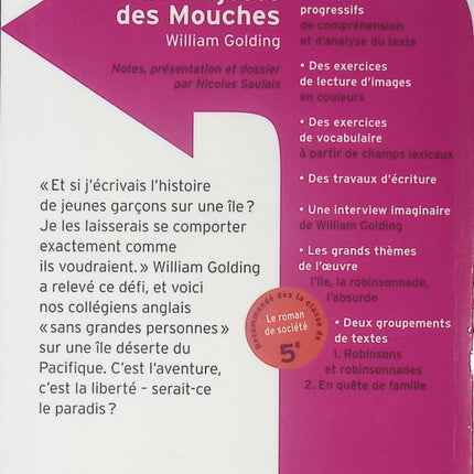 Sa majesté des mouches - William Golding - Livre