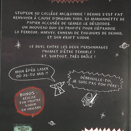 Origami Yoda - tome 2 - Kraft Vador contre-attaque - Tom Angleberger - Livre