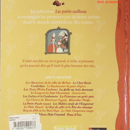 Peau d'Ane - Charles Perrault - Livre