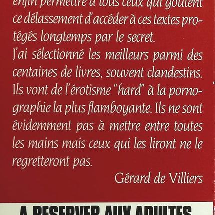 Les délires de Corail - Les Erotiques de Gerard de Villiers - Corine Eryl - Livre