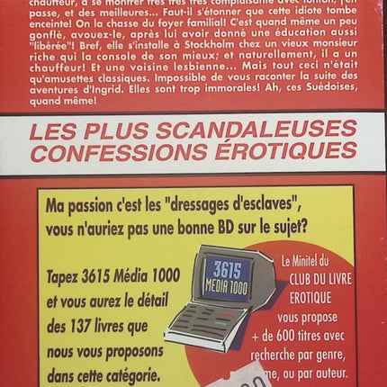 Je suis une Suédoise très allumée - Confessions érotiques - Ingrid C. - Livre
