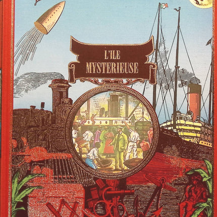 L'Ile mystérieuse - Jules Verne - livre