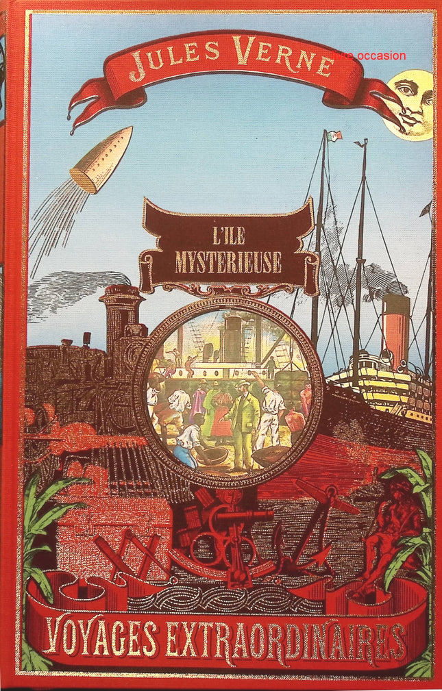 L'Ile mystérieuse - Jules Verne - livre