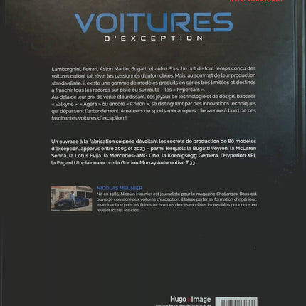 Voitures d'exception - Nicolas Meunier - livre