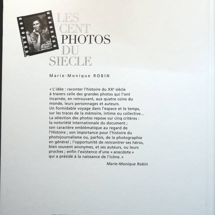 Les cent photos du siècle - Marie-Monique Robin - livre