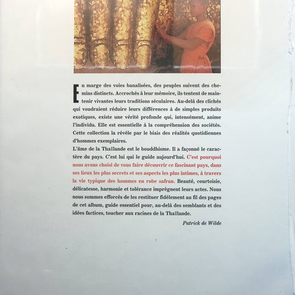 Thaïlande des bonzes - Christine Routier-Le Diraison - livre