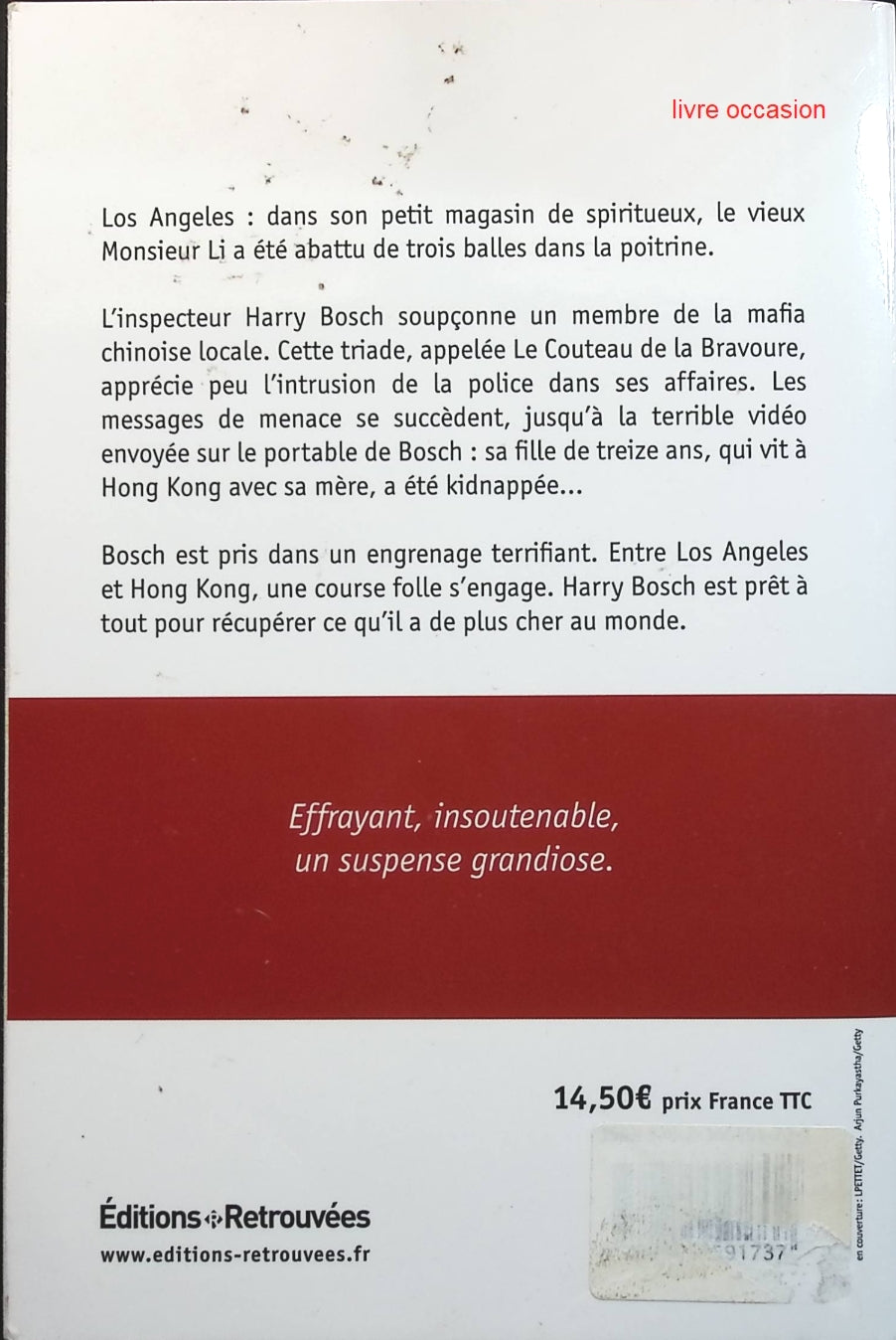 Les neuf dragons - Michael Connelly - livre