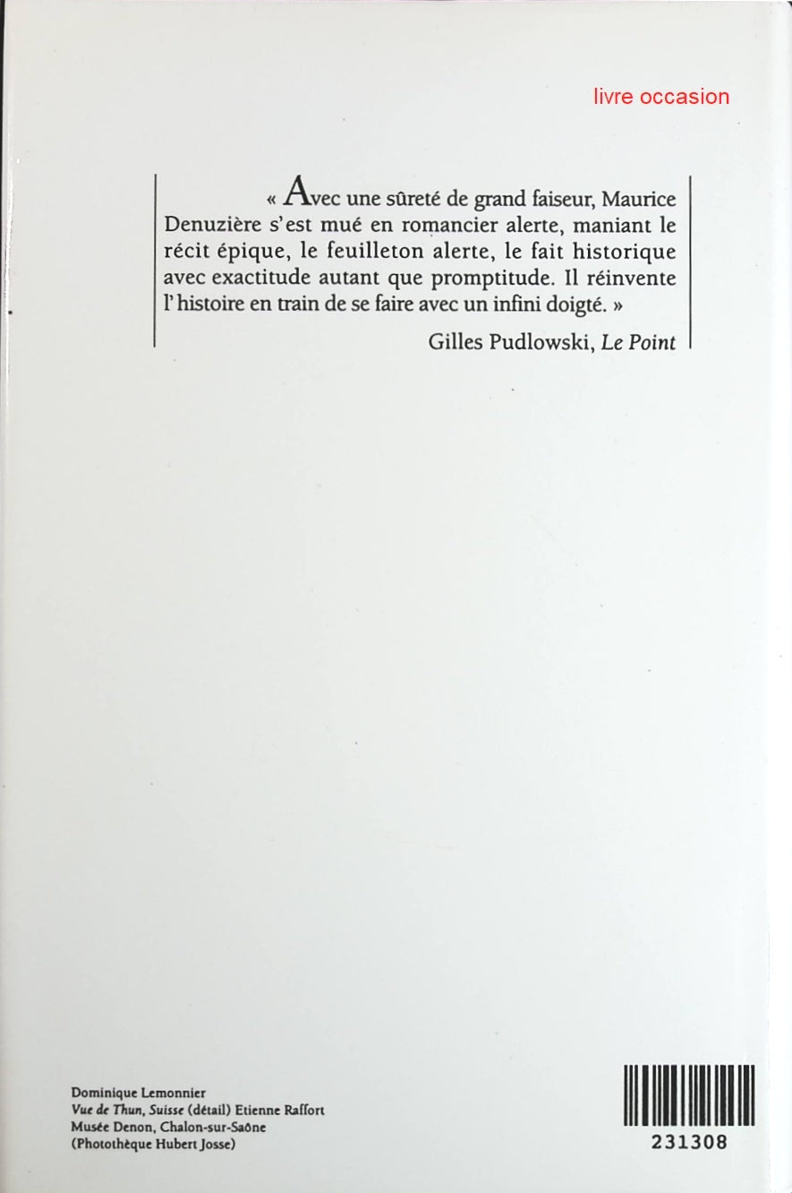 Romandie - Maurice Denuzière - Livre