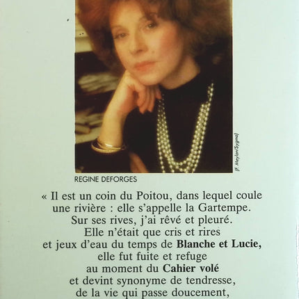 Sur les bords de la Gartempe - Régine Deforges - Livre