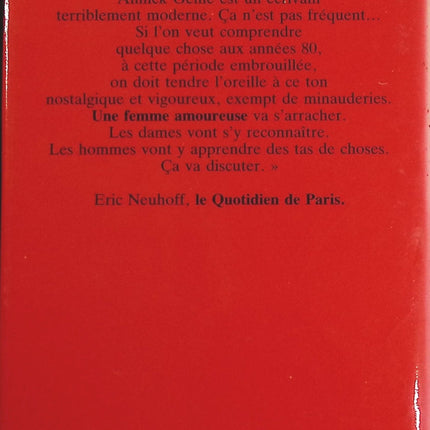 Une femme amoureuse - Annick Geille - Livre