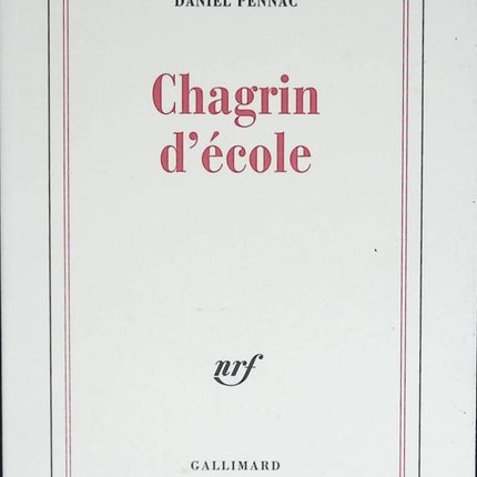 School Sorrow - Daniel Pennac - book