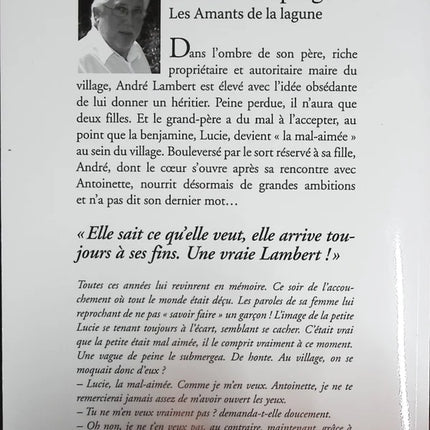 Les amants de la lagune - Bernard Duporge - livre