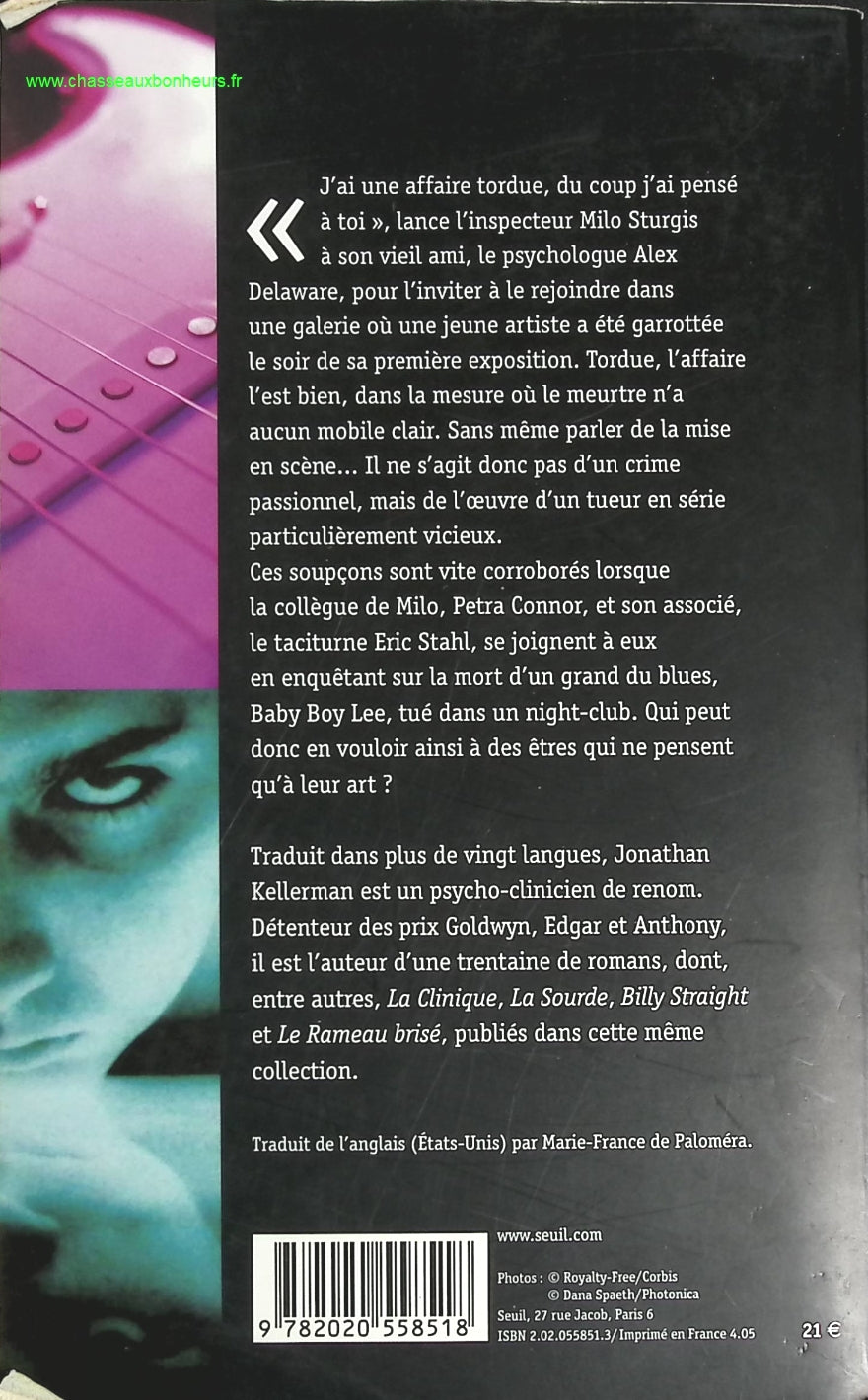 La Dernière Note - Jonathan Kellerman - livre