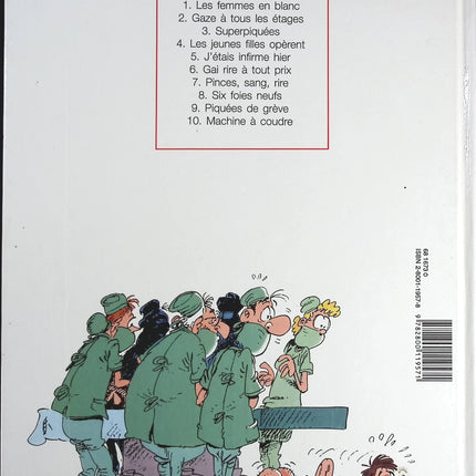 Les femmes en blanc - Tome 10 - Machine à coudre - Cauvin, Bercovici - livre BD