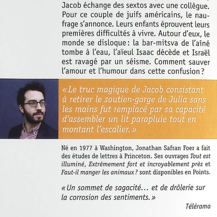Me voici - Jonathan Safran Foer - livre