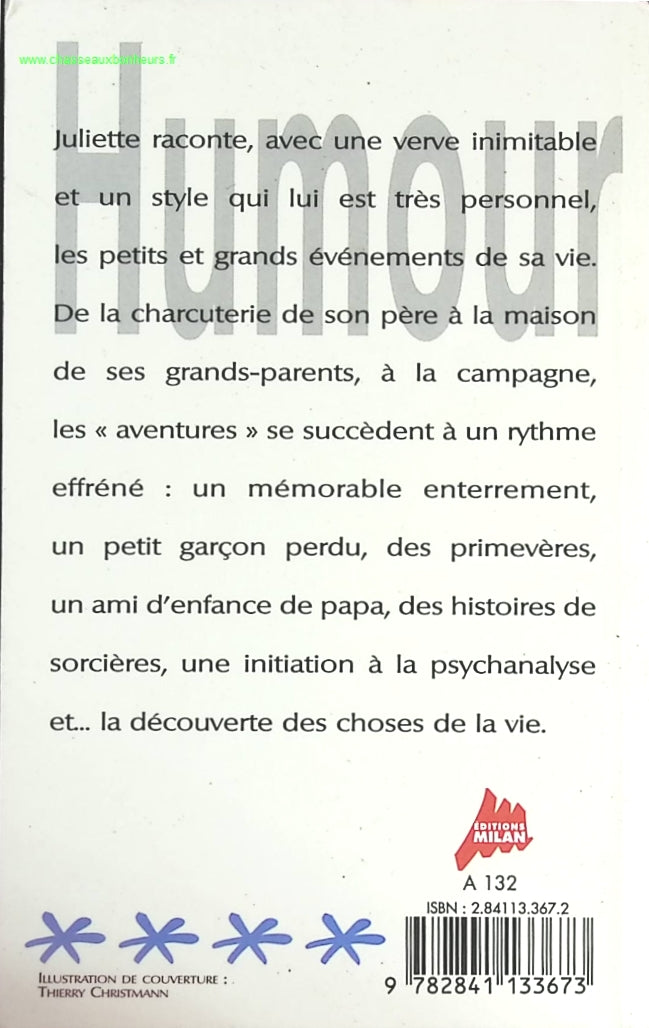 Juliette et les choses de la vie - Hélène Ray - livre