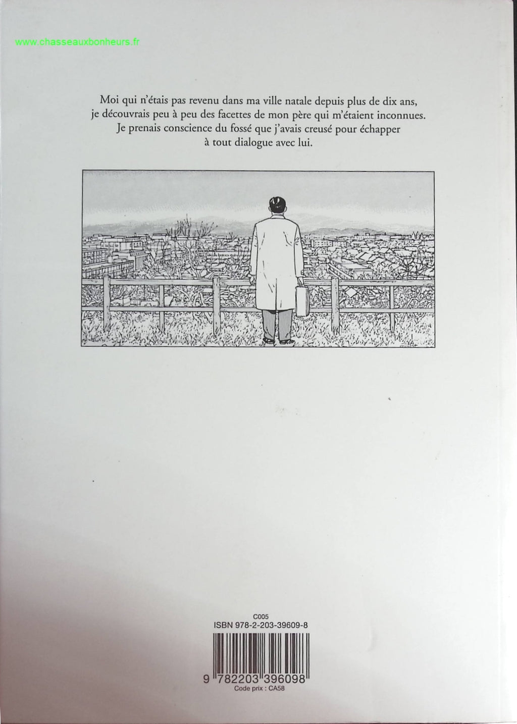 Le journal de mon père - Jiro Taniguchi - livre BD