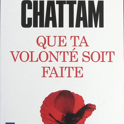 Que ta volonté soit faite - Maxime Chattam - livre