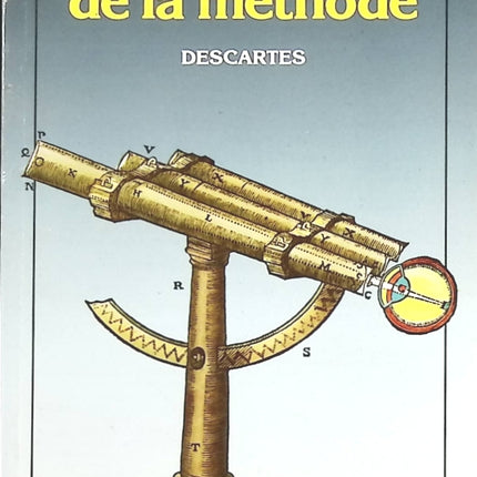 Discours de la méthode - René Descartes - livre