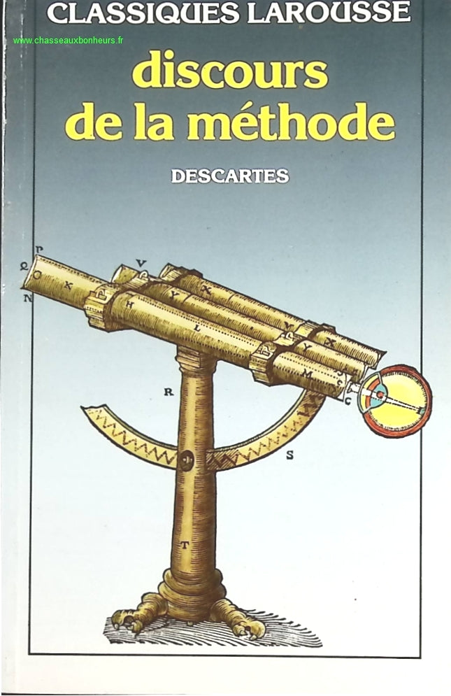 Discours de la méthode - René Descartes - livre
