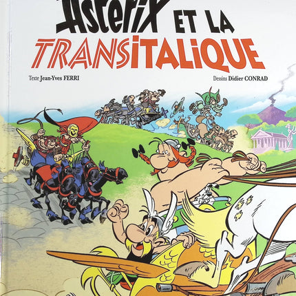 Astérix Tome 37 - Astérix Et La Transitalique - René Goscinny, Albert Uderzo - livre BD